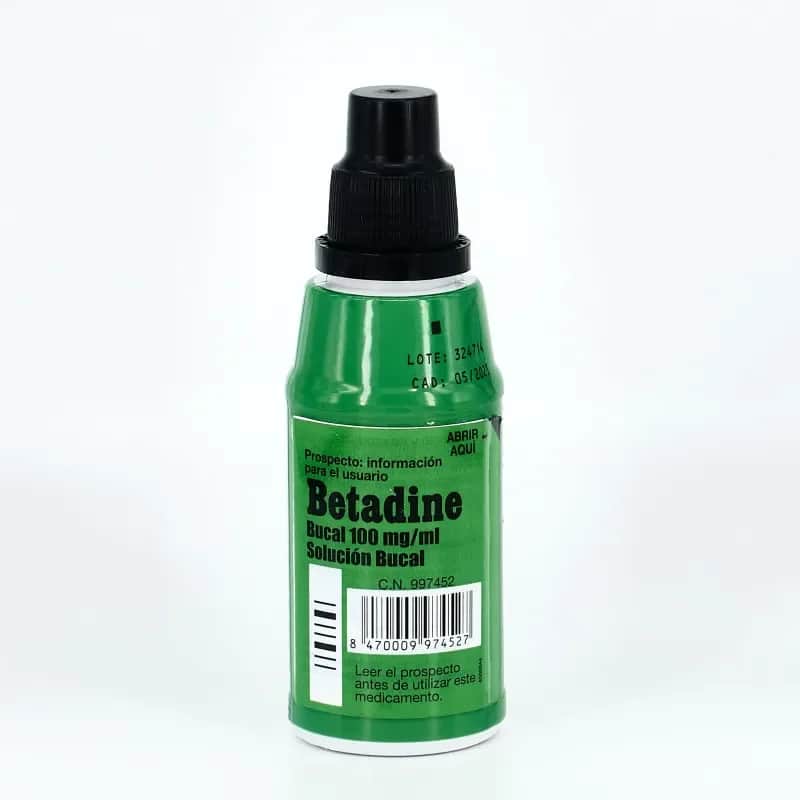 Betadine Bucal 125ml - Aftas y úlceras