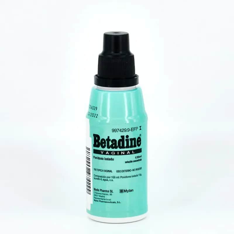 Betadine Vaginal 125ml - Infecciones