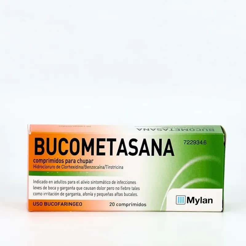 Bucometasana 20 Comp - Infecciones Boca