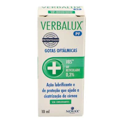Verbalux 10 Ml - Gotas Oftálmicas Alergia