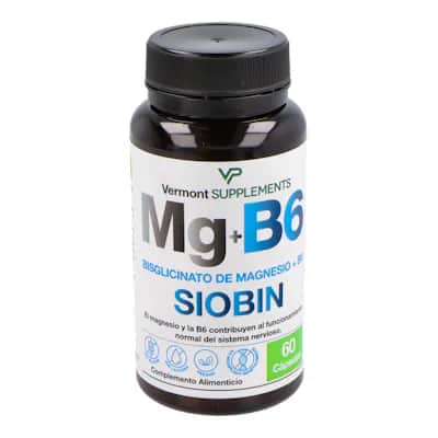 Vermont Mg+B6 Magnesio 60 cápsulas