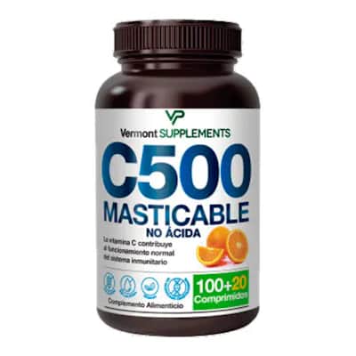 Vermont Supplements C500 Naranja Masticable