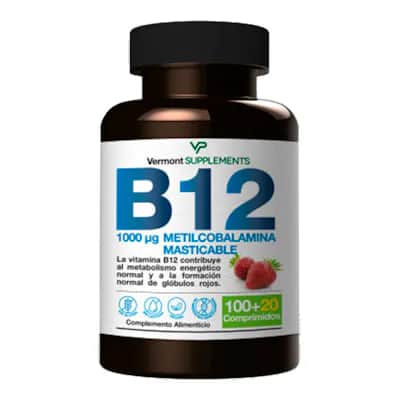 Vermont Supplements Vitamina B12 1000 Mcg Sublingual