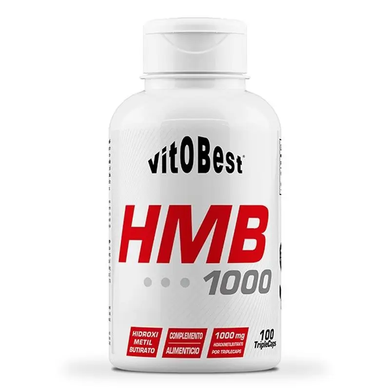 Vit.O.Best HMB 1000 Suplemento 100 Triple 60 cápsulas