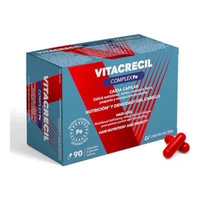 Vitacrecil Complex Fe 90 | Anticaída y Fortalecimiento