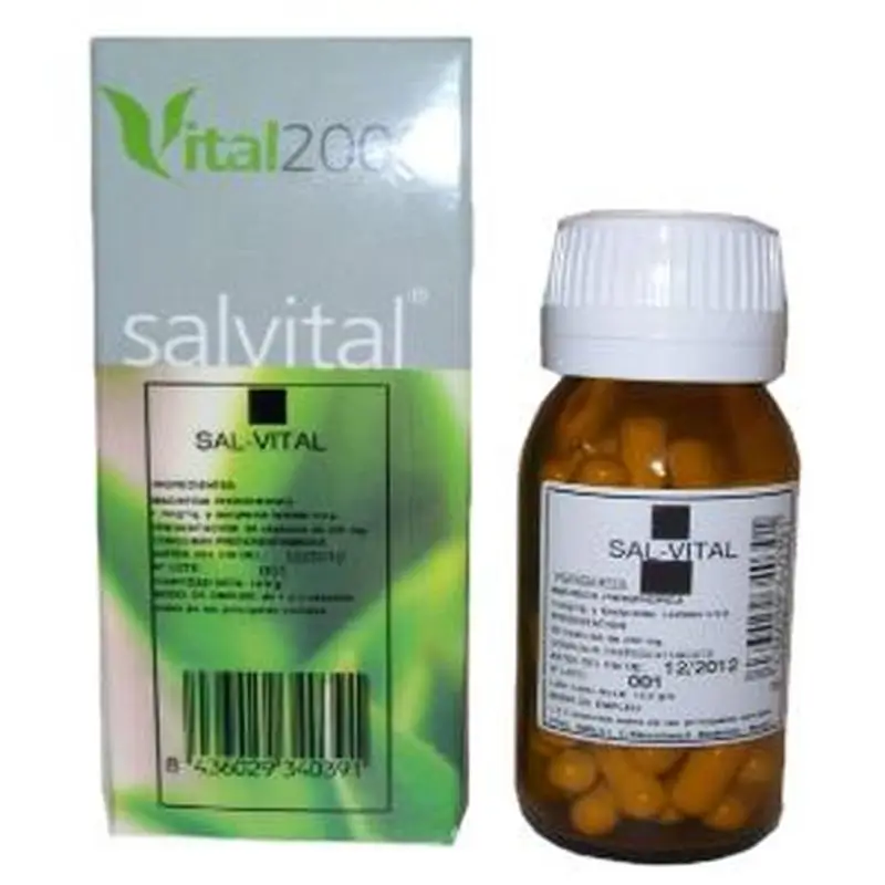 Vital 2000 Salvital Nº2 Cs Calcarea Sulphurica 50 Caps