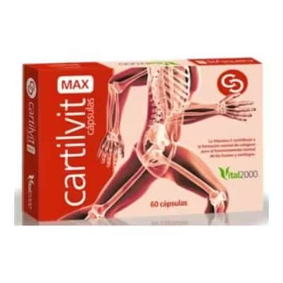Vital 2000 Cartilvit Max 60 - Elasticidad Articular