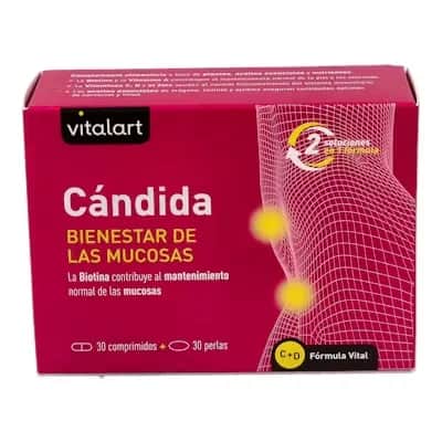 Vitalart Candida 30+30 - Flora Intestinal y Inmunidad