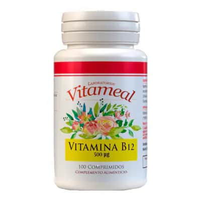 Vitameal B12 500mcg 100 Comprimidos - Energía