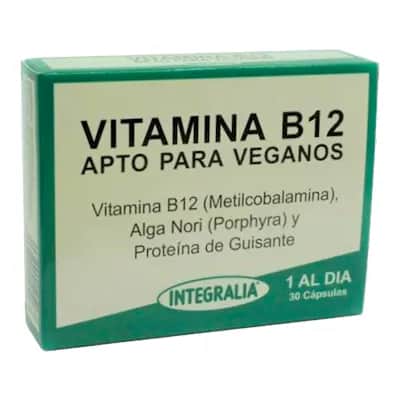 Vitamina B12 Vegana Integralia - Energía y Metabolismo