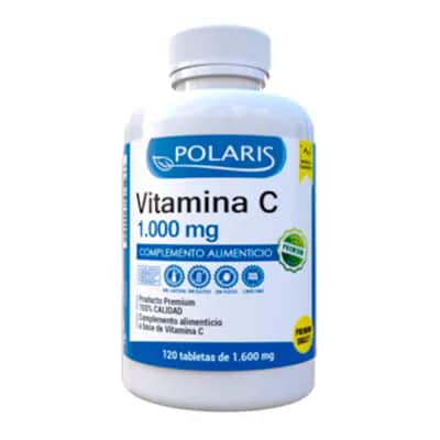 Vitamina C 1000 mg Polaris - Refuerza Defensas