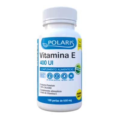 Vitamina E 400 UI Natural 100 Perlas - Antioxidante