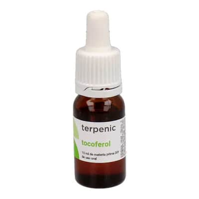Vitamina E Natural Tocoferol 10ml - Antioxidante