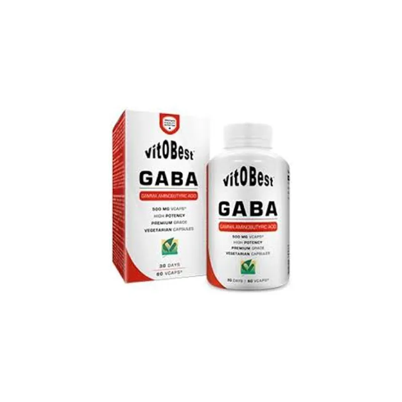 Vitobest Gaba 500 mg, 60 cápsulas