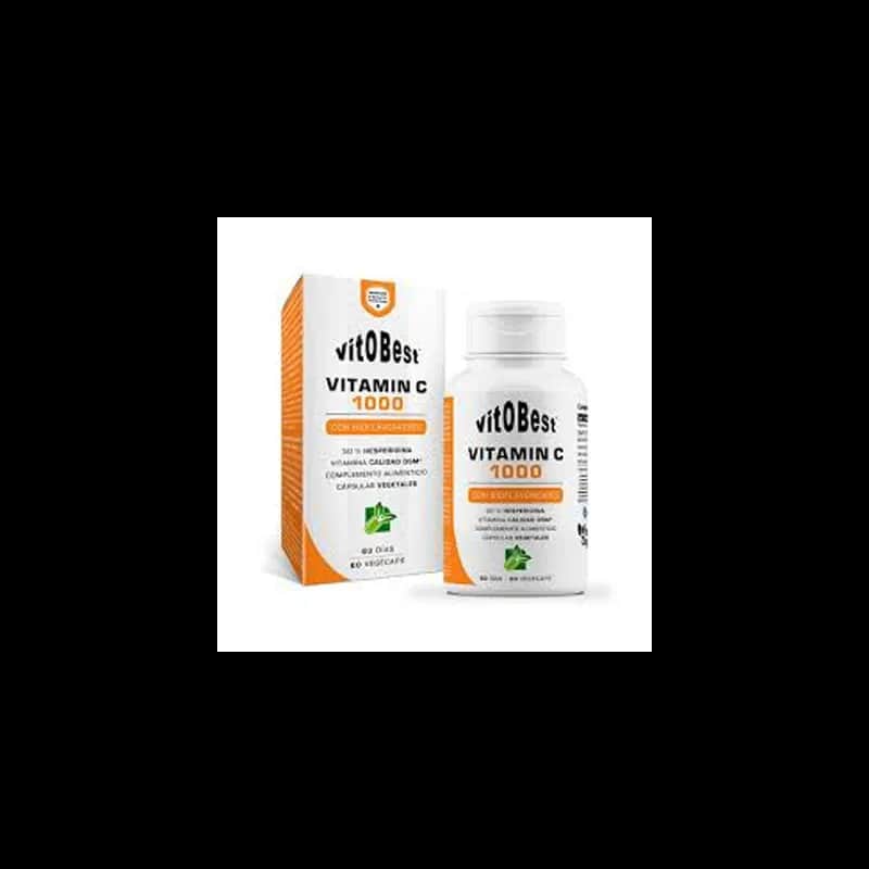 Vitobest Vitamina C con Bioflavonoides, 60 Cápsulas