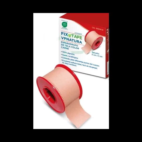 Vp Natura Fixotape Esparadrapo De Tela 5cmx5m 1ud