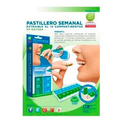 VP Natura Pastillero Semanal 14 - Organizador
