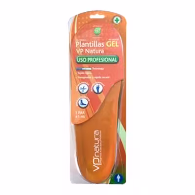 VP Natura Plantilla Gel Profesional Hombre | Comfort
