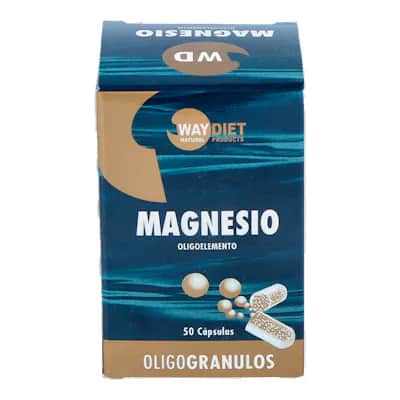 Waydiet Magnesio Oligogranulos 50 Caps | Energía