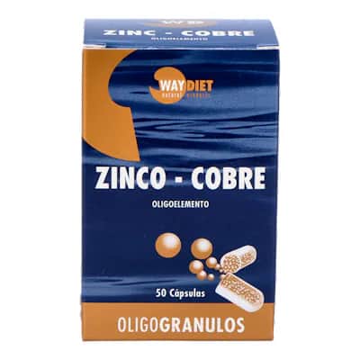 Waydiet Zinc-Cobre Oligogranulos - Inmunidad y Salud