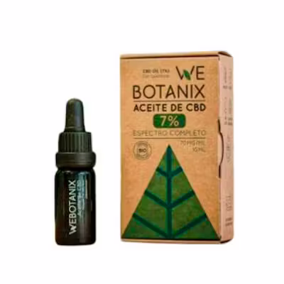 WeBotanix Aceite CBD 7% Bio - Cuidado Natural