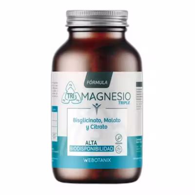 WeBotanix Tri Magnesio Triple Fórmula - 60 Cáps