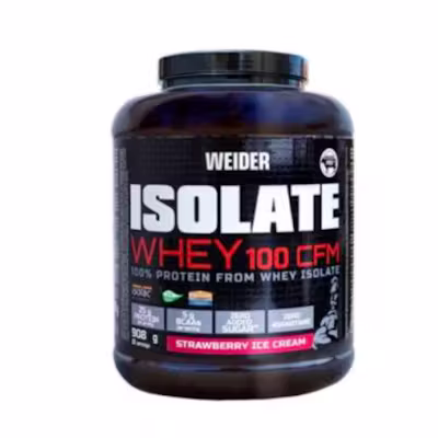 Weider Isolate Whey 100 Cfm Fresa 908G | Proteína Pura