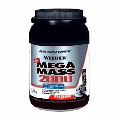 Weider Mega Mass 2000 Fresa 1,5 Kg - Ganador Peso
