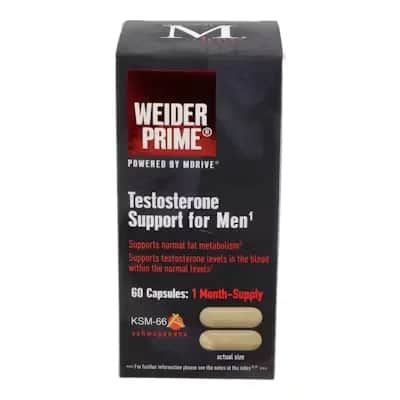 Weider Prime Testosterona - 60 Caps