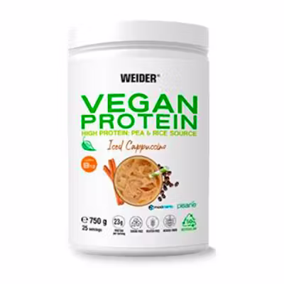 Weider Vegan Protein Capuchino Iced - Proteína