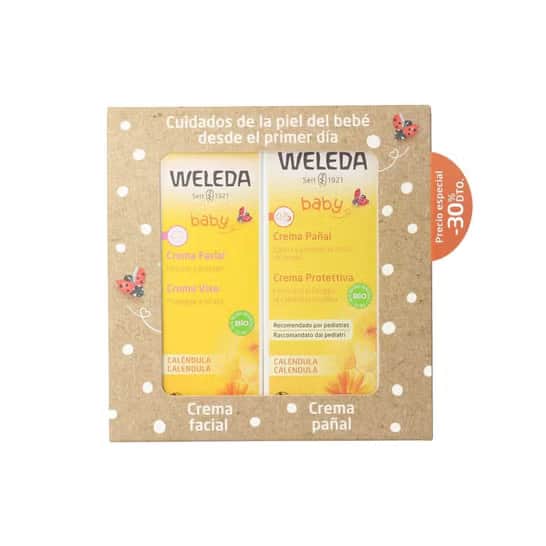 Weleda Pack Verano Crema Facial + Crema Pañal 1ud