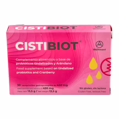 Cistibiot 30 Comp - Infecciones urinarias