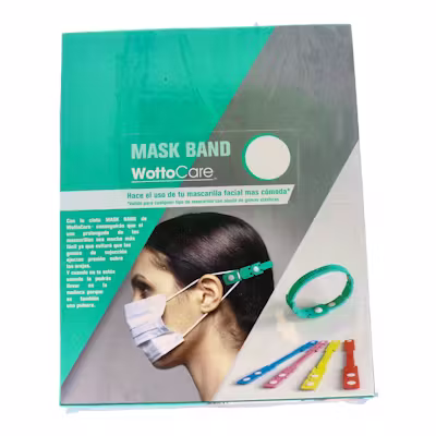 Pulsera Sujeta Mascarilla Wottocare 50 Unidades
