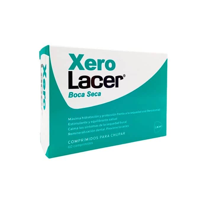 XEROLACER BOCA SECA 60 COMPRIMIDOS PARA CHUPAR SABOR CITRICO FRESCO