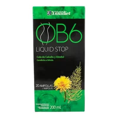 Ob6 Ynsadiet 20 Ampollas - Drenante Detox
