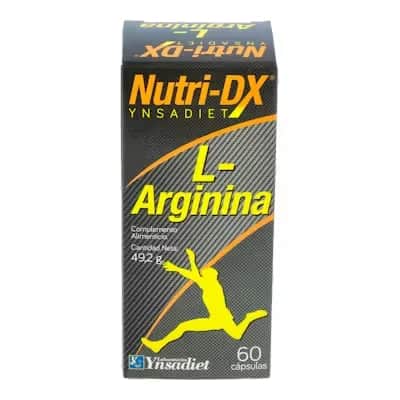 L-Arginina Ynsadiet 60 Caps | Rendimiento Deportivo