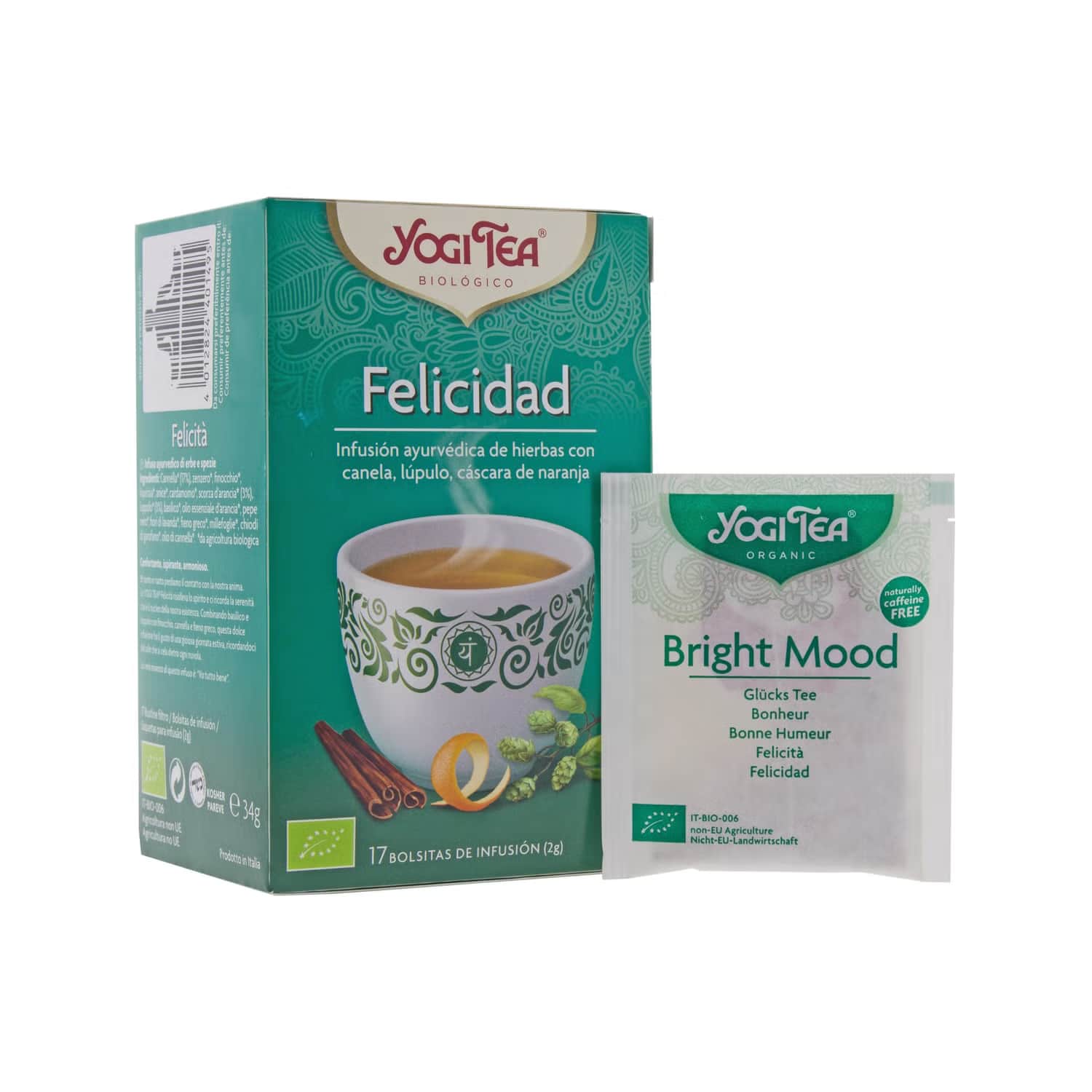 Yogi Tea Felicidad 17 bolsitas