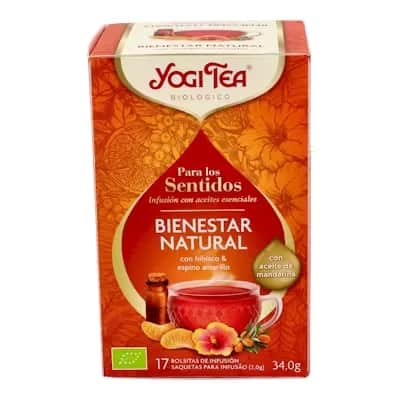 Yogi Tea Bienestar Natura | Infusión 17 Sobres