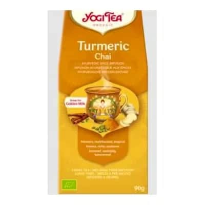 Yogi Tea Turmeric Chai 90G - Cúrcuma Jengibre