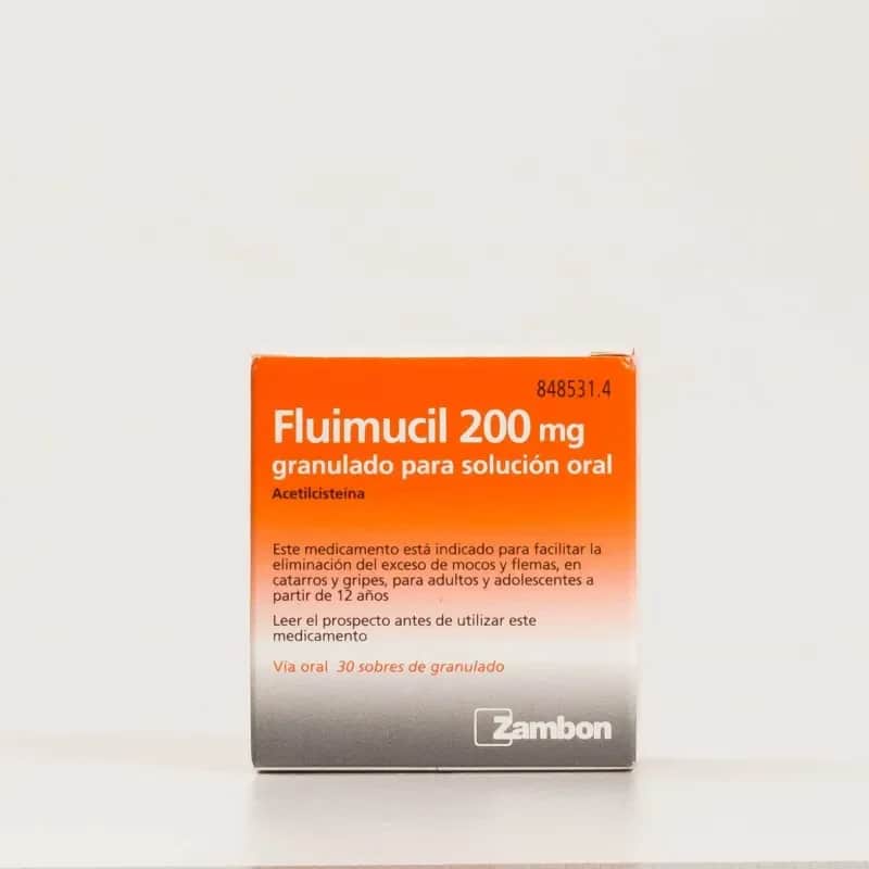 Fluimucil 200mg - Fluidifica mocos y flemas