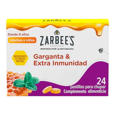 Zarbee's Garganta & Extra Inmunidad | Pastillas