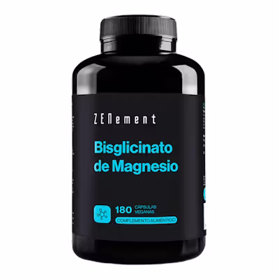 Magnesio Bisglicinato 180 Cápsulas - Energía