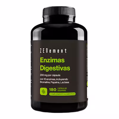 Zenement Enzimas Digestivas 180 Cápsulas Veganas