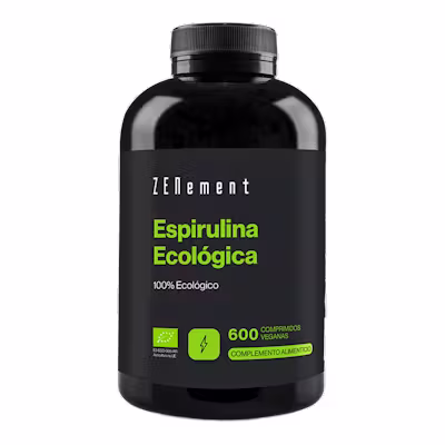 Zenement Espirulina 600 Comp - Proteína Vegetal