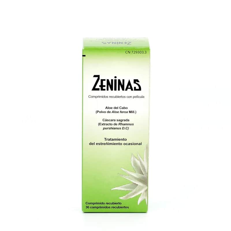 Zeninas 30 Comprimidos - Laxante Estreñimiento