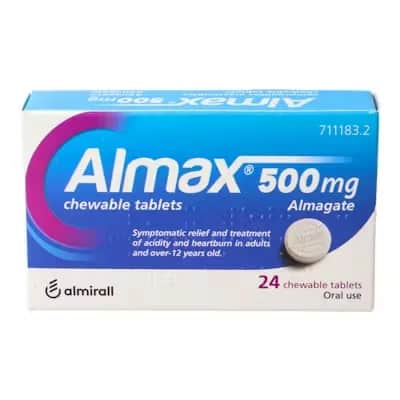 Almax 500 mg - Antiácido Ardor de Estómago
