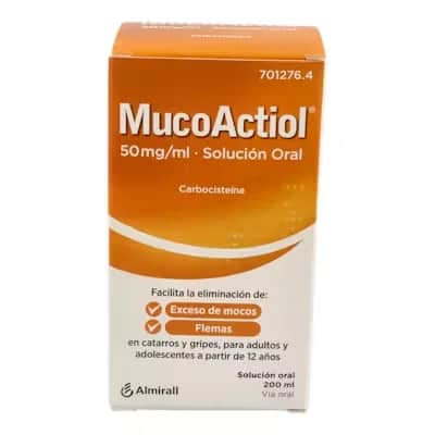 Mucoactiol - Fluidificante Mucosidad