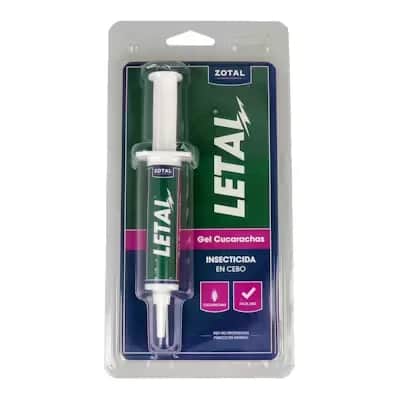 Letal Gel Cucarachas 10G | Eliminador Plagas